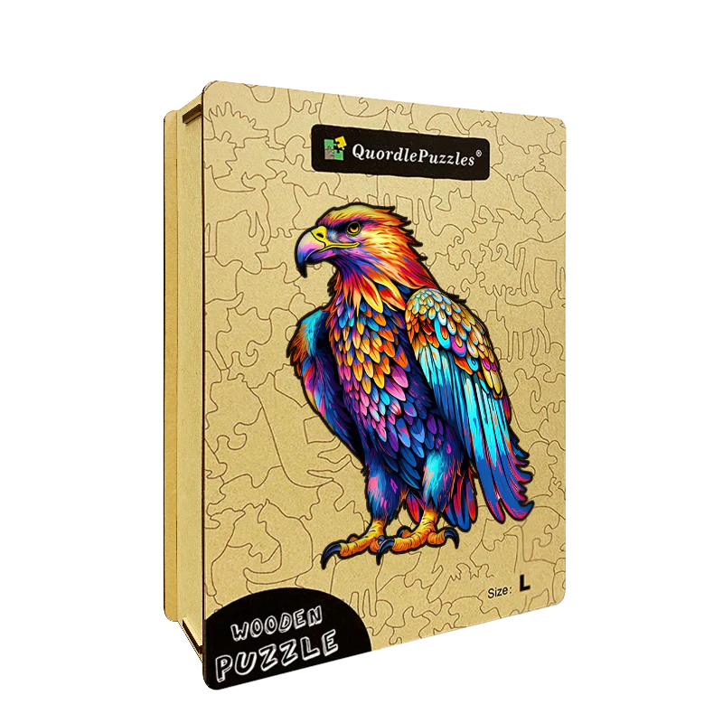 Träpussel: Färgglad design från Eagle Art - Image 5